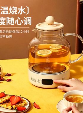 一体养生壶多功能全自动花茶壶煮茶器家用烧水壶煮茶热水壶电热壶