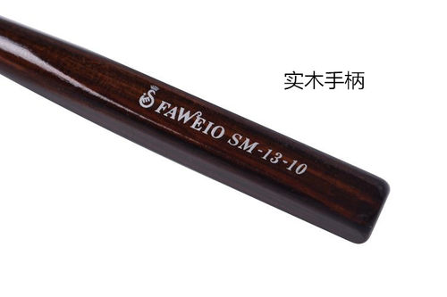 发葳鹅超细滚梳/最小号滚梳/鬃毛吹发根梳子短发纹理美发造型专用 - 图1