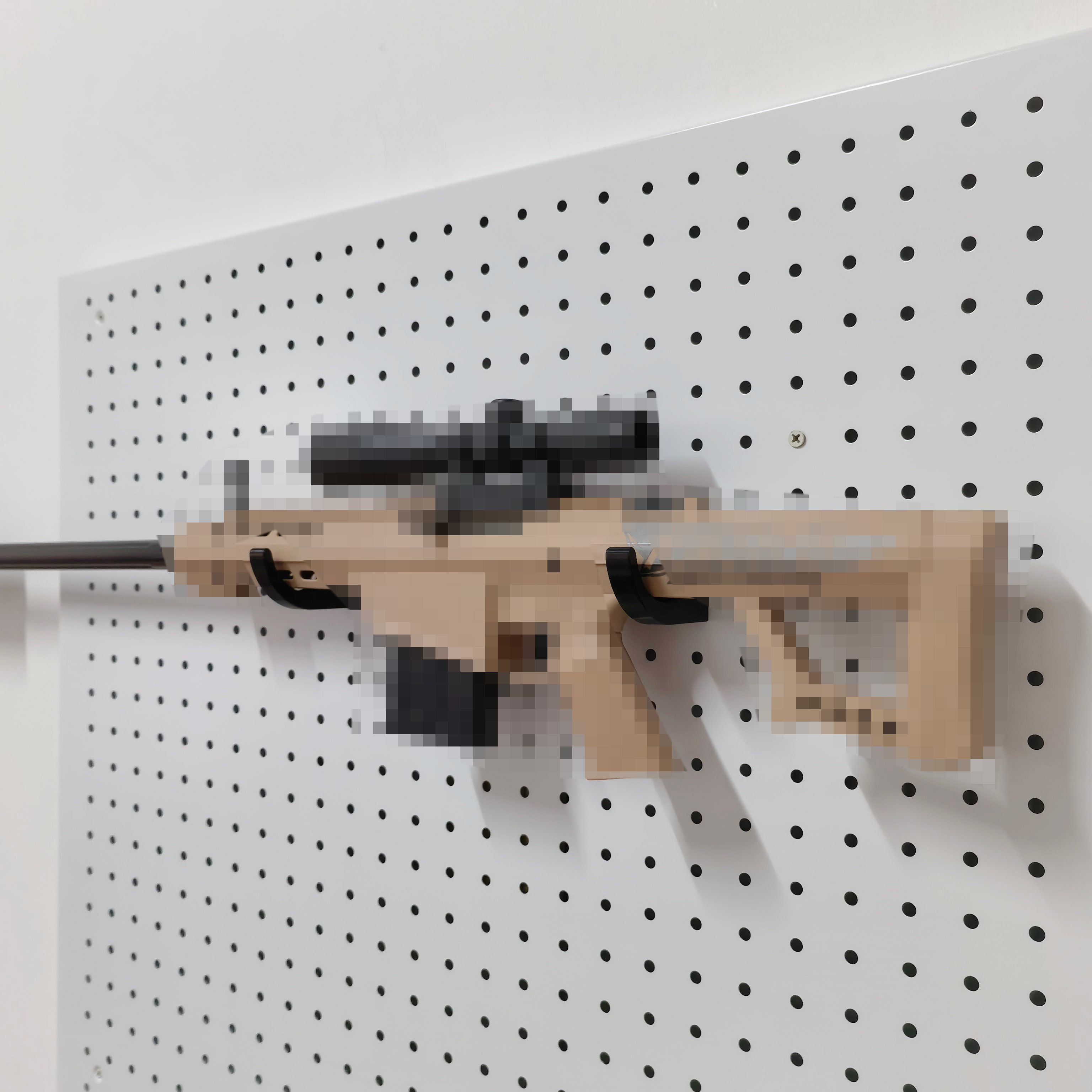 Round hole hole board accessories launcher hook toy gun storage rack gun model hanger