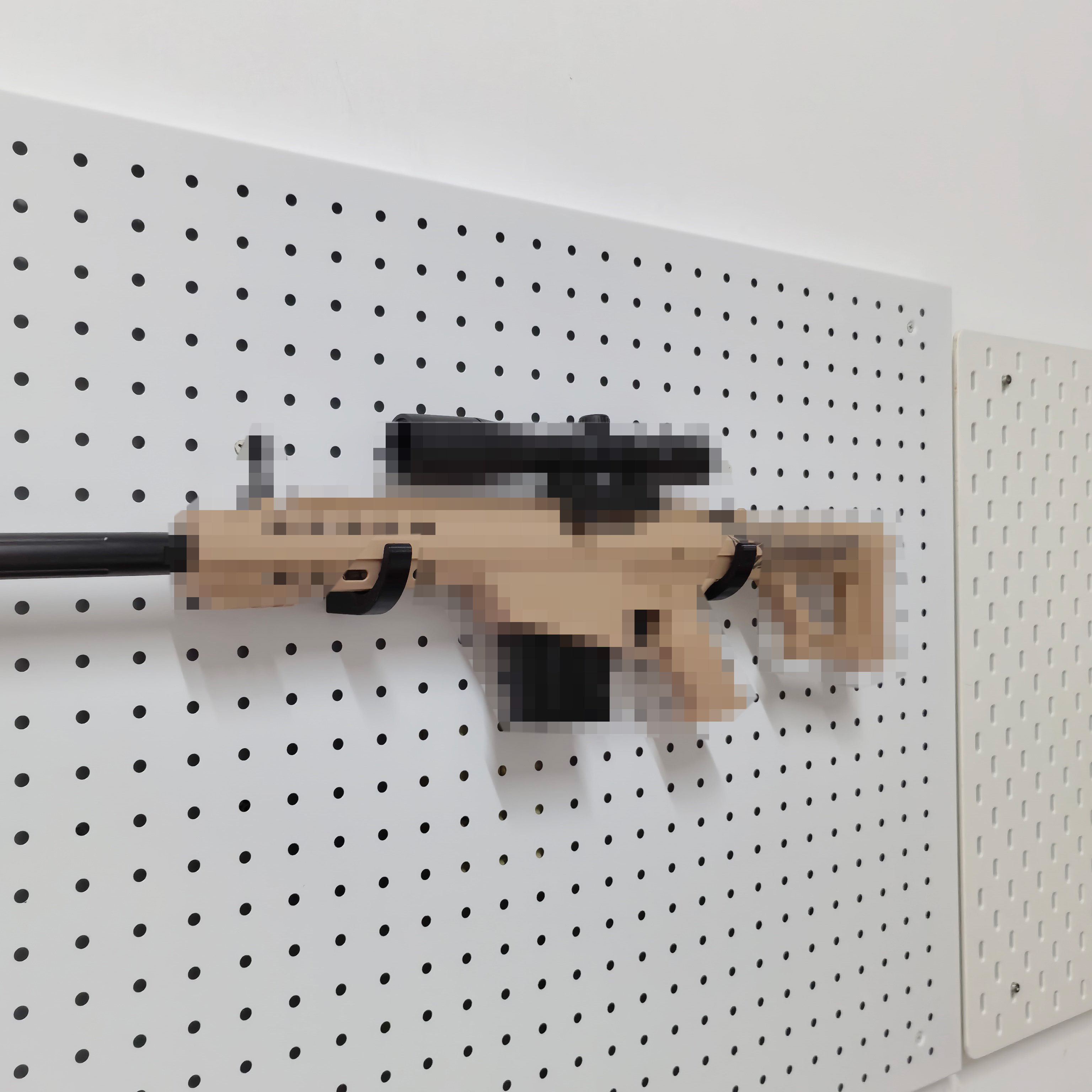 Round hole hole board accessories launcher hook toy gun storage rack gun model hanger