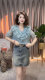 ເສື້ອ chiffon ruffled ແບບຝຣັ່ງຊັ້ນສູງຂອງເກົາຫຼີ