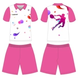 Теннисная форма, спортивный теннисный комплект для взрослых для тренировок, коллекция 2021, делается под заказ, короткий рукав