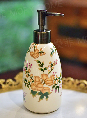 陶瓷按压洗手液瓶欧式美式