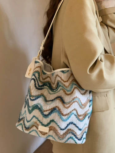 Морская соль, сумка через плечо, вместительная и большая сумка на одно плечо для отдыха, новая коллекция