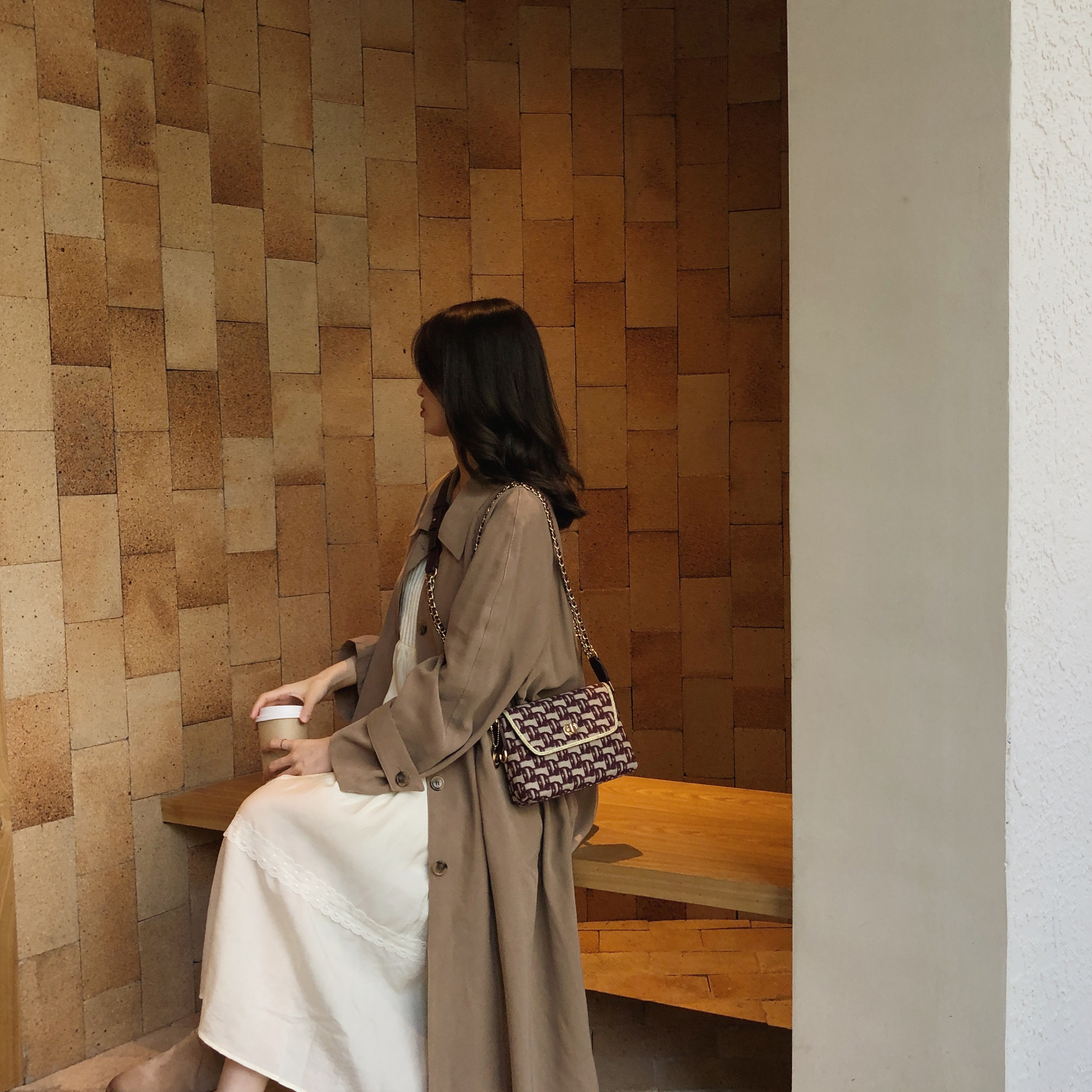 链条单肩斜挎包潮 2019 南风迪士尼合作款小飞象老花流浪包包女东方报码 链条单肩斜挎包潮 2019 南风迪士尼合作款小飞象老花流浪包包女东方报码