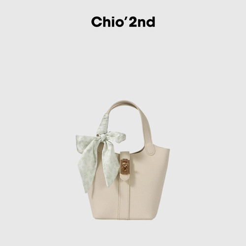 南风Chio2nd 波士顿恋人水桶包包女2025新款高级感手提单肩斜挎包 - 图3