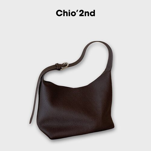 南风Chio2nd row风 头层牛皮托特包包女新款高级感通勤单肩斜挎包 - 图3