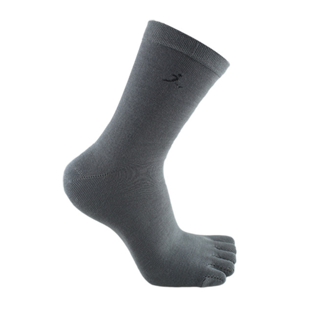 Five-finger antibacterial moisture-absorbing and sweating weekly socks in autumn and winter