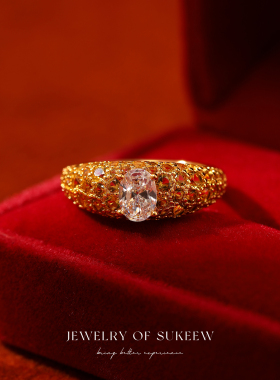 轻奢璀璨星光时尚戒指