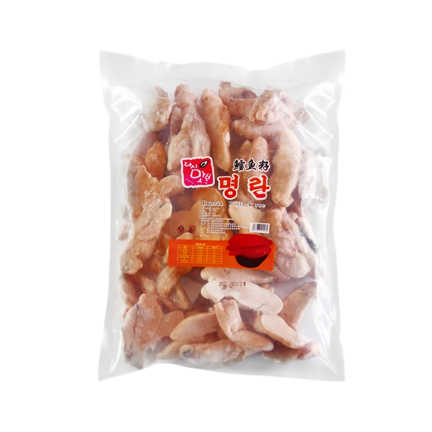 韩国风味朝鲜族特产冷冻明太鱼籽生拌辣炒鳕鱼籽韩餐料理食材1kg,淘宝优惠券,粉丝福利购,淘宝优惠卷