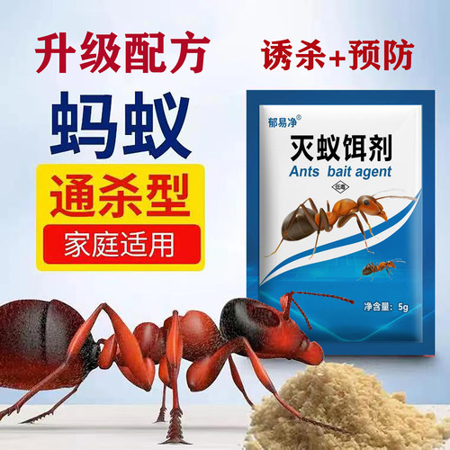 灭蚂蚁药粉一窝端家用非无毒室内厨房花盆菜地野外强效除杀蚁饵剂 - 图0