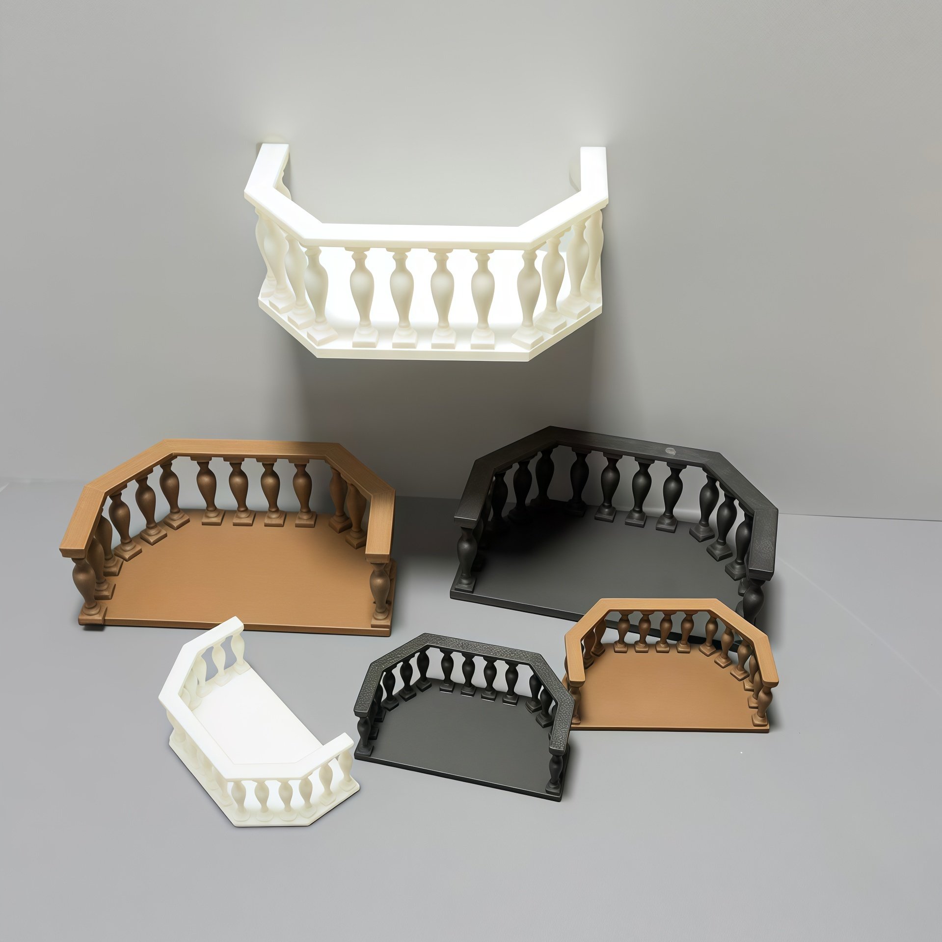 娃屋造景装饰配件 欧式壁挂置物架 哥特式阳台 微缩场景DIY摆件,淘宝优惠券,粉丝福利购,淘宝优惠卷