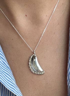 饺子项链小众设计个性冷淡风