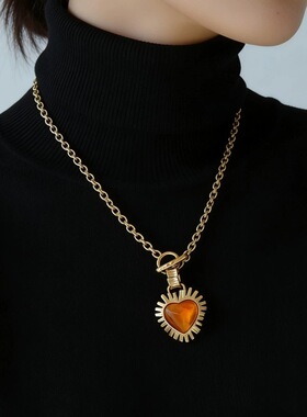 轻奢高级宫廷风气质锁骨链女