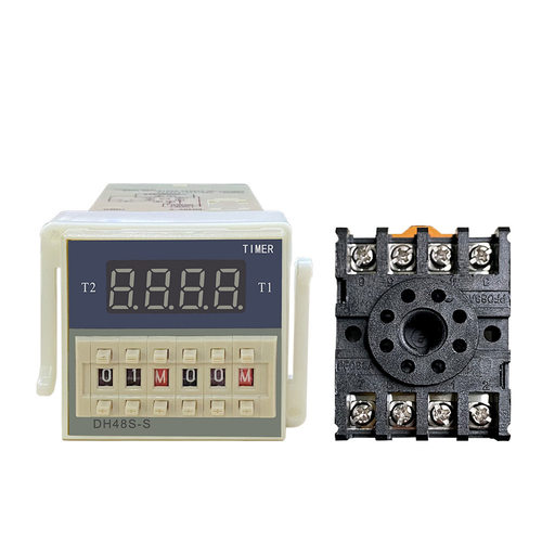 正继数显时间继电器dh48s-s循环jss48a定时器220v 12v控制器 - 图3
