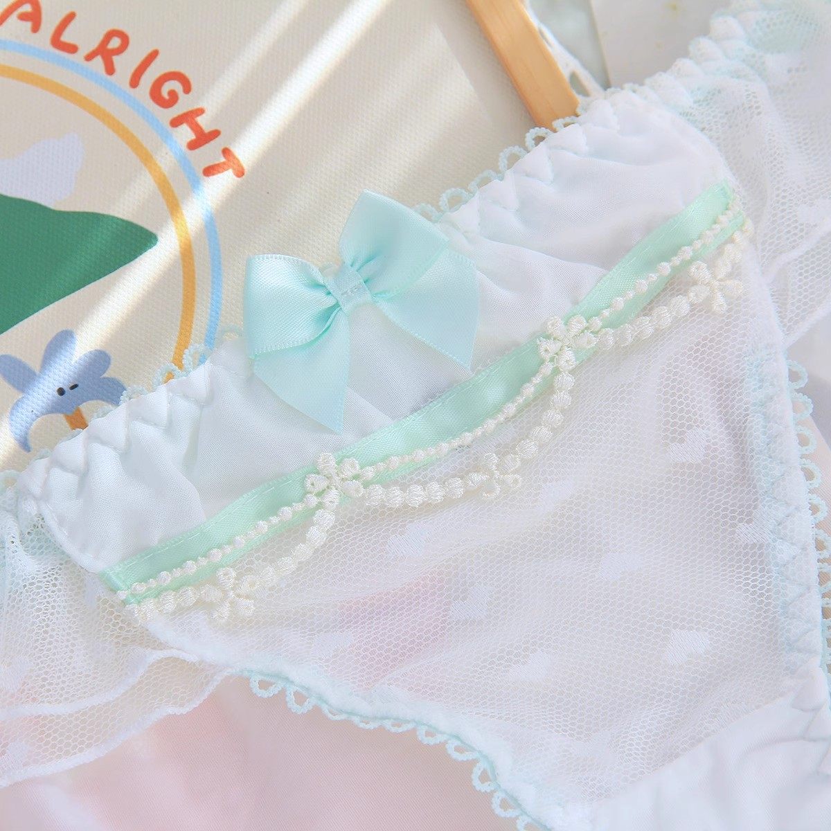 软妹限定！夏天甜美日系水溶花边冰丝低腰仙女内裤洛丽塔可爱少女,淘宝优惠券,粉丝福利购,淘宝优惠卷