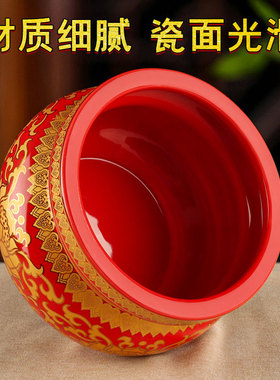 香火供奉家用香炉陶瓷室内观音