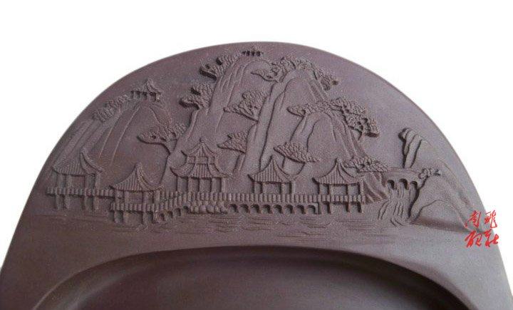 端砚 5寸(6-7-8-9-10)宋坑蛋形雕花 肇庆 厂家直销砚台[南飞砚庄],淘宝优惠券,粉丝福利购,淘宝优惠卷