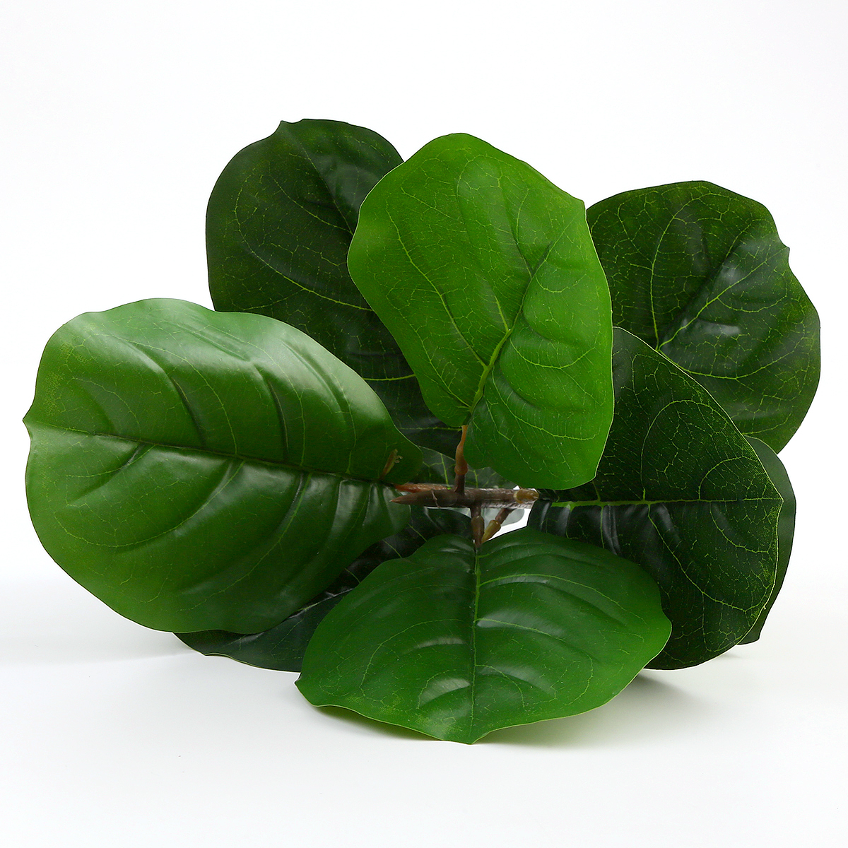 北欧仿真植物绿植盆栽盆景装饰叶子单支假树叶桌面摆放花艺琴叶榕 - 图2