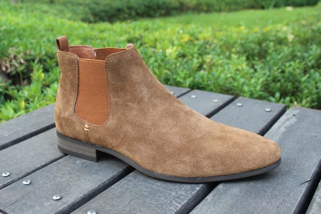 Chelsea boots casual high top men's shoes abroad