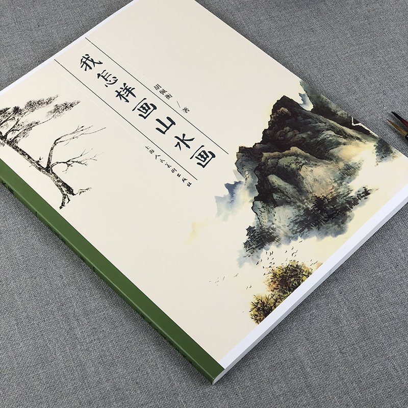 我怎样画山水画 国画山水树石画入门临摹 技法讲解名家作品解读 山水画的基本知识临摹 写生 创作技巧教程 中国山水画入门基础读物 - 图0