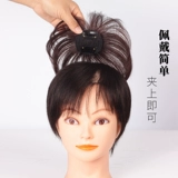 Quanzhen Hair Fake Hair Filets Голова головы, безволосые, белые волосы, кусок волос, покрывающий мини -руку, усыпающие волосы, леди