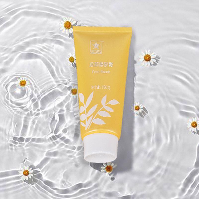 浙江盐业生产足部磨砂膏150g按摩膏 polyplay足部磨砂膏