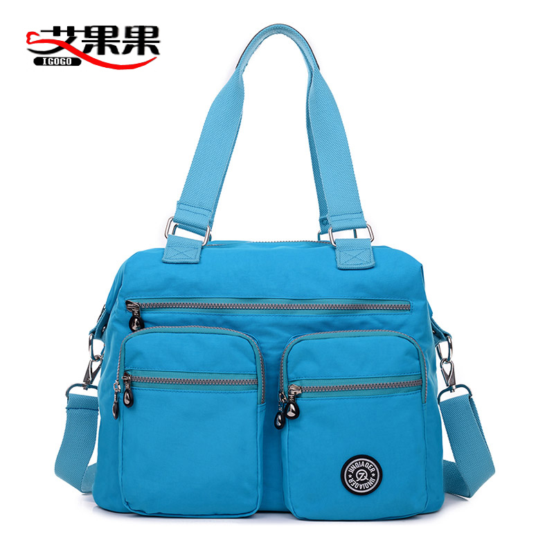 大包女士牛津布包女2025新款时尚潮韩版单肩斜挎包防水尼龙帆布包 - 图2