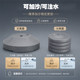 Single badminton training device with string rebound