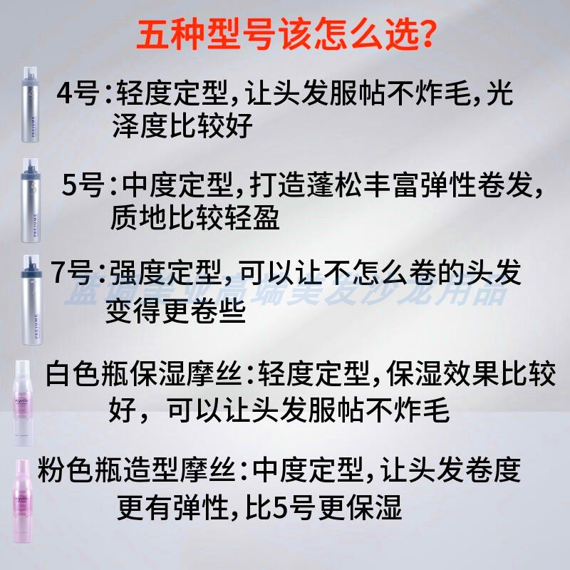 日本Milbon玫丽盼摩丝保湿蓬松护卷定型泡沫发蜡男女喷雾4号5号7 - 图2