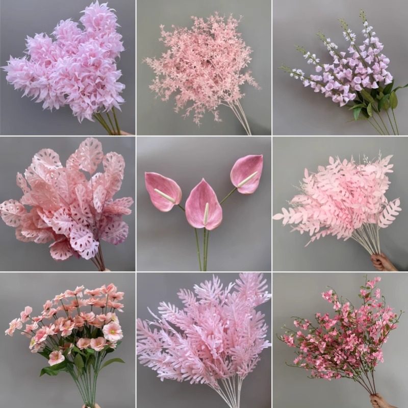 粉色仿真花绣球仿真绿植仿生花材玫瑰花假花婚订婚婚礼布置装饰,淘宝优惠券,粉丝福利购,淘宝优惠卷