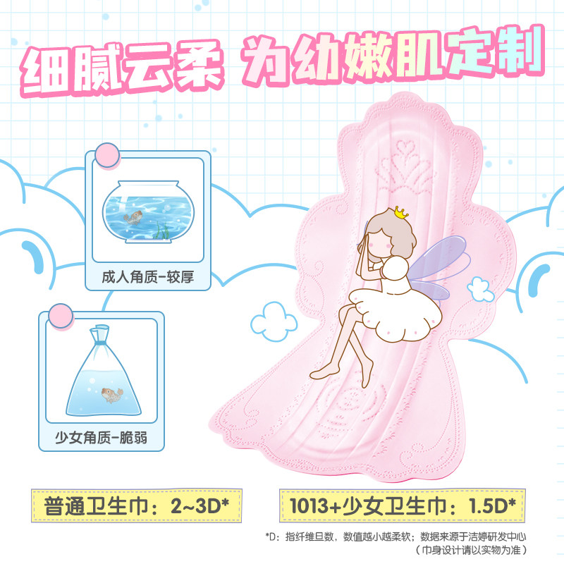 洁婷1013+逢考必过超薄防漏卫生巾 洁婷卫生巾
