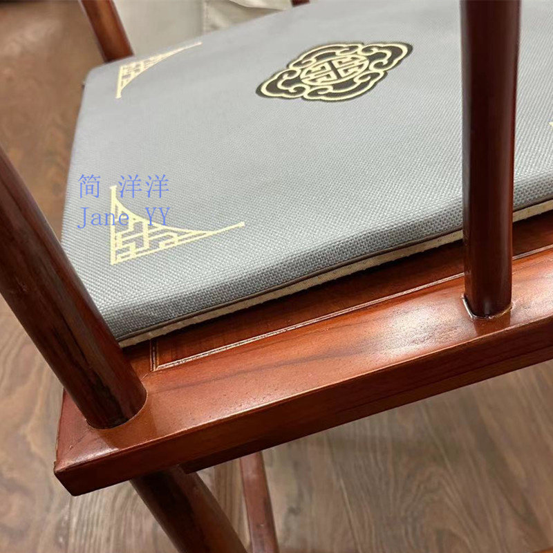 新中式坐垫椅子垫红木圈椅围椅太师椅垫沙发餐椅垫实木海绵防滑垫,淘宝优惠券,粉丝福利购,淘宝优惠卷