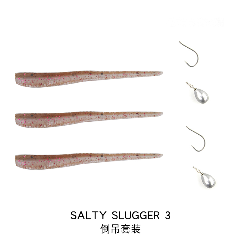 DAIWA达亿瓦 假饵套装 SALTY SLUGGER CS直行套装PACK CS路亚假饵 - 图0