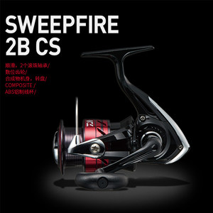 DAIWA达亿瓦纺车轮SWEEPFIRE 2B CS路亚海钓矶钓远投鱼线轮渔轮