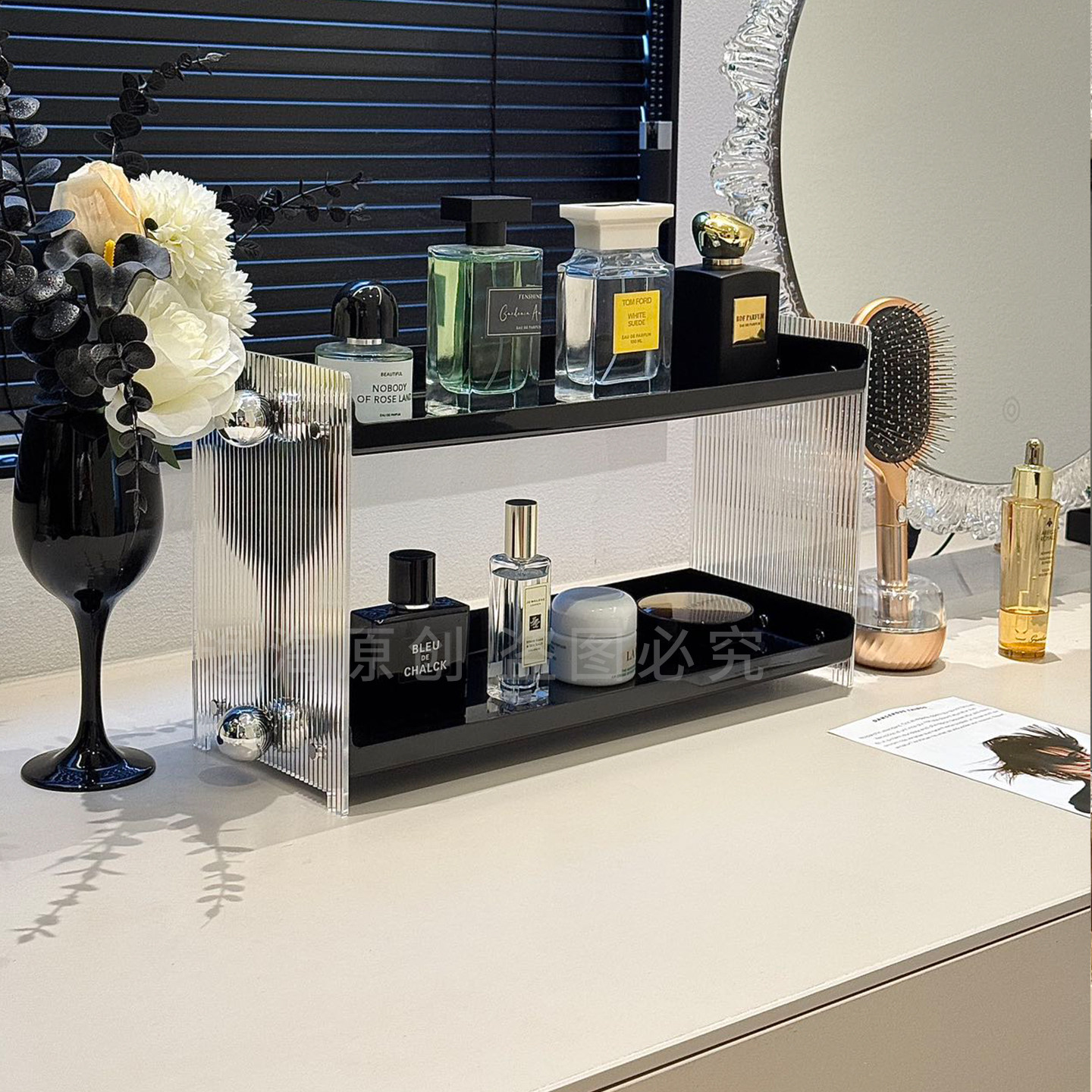 轻奢香水多层收纳架玄关咖啡杯水杯架梳妆台护肤品香水香薰整理架,淘宝优惠券,粉丝福利购,淘宝优惠卷