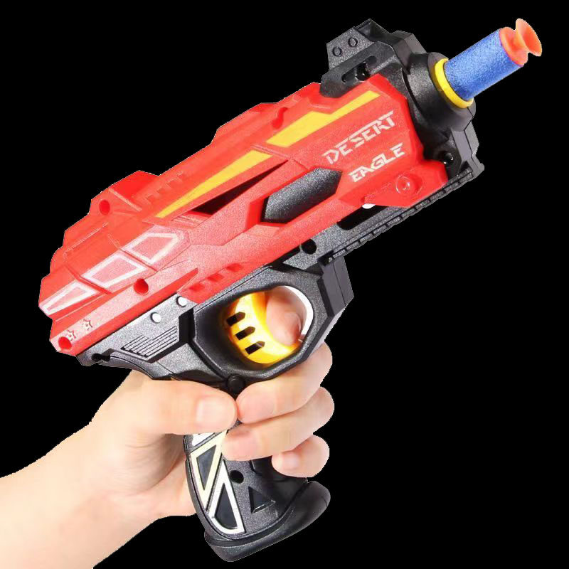 EVA泡沫安全吸盘海绵子弹软弹枪对战可发射儿童玩具男孩手枪 - 图1