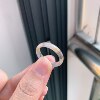 No. 23 Burmese natural jade a-grade ice species black chicken yellow jade ring dangerous material jade ring affordable welfare model