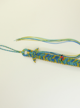 鱼尾手工编织diy材料包民族风