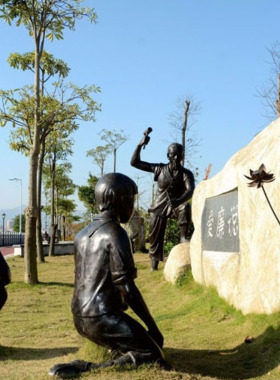 渤言雕塑玻璃钢观赏复古户外