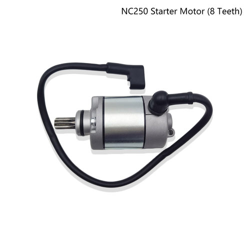 nc250发动机启动马达电机启动轴双连齿T6K6波速尔泰坦克维斯战狼 - 图3