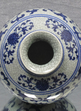 仿古石榴瓶工艺品装饰摆件