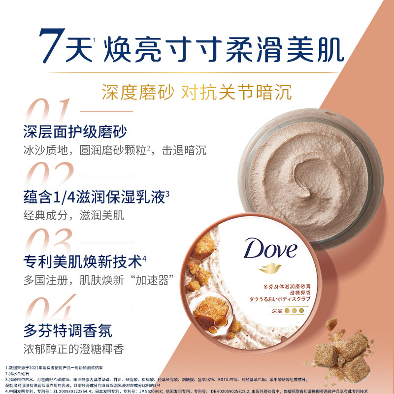  联合利华身体磨砂膏/去角质膏