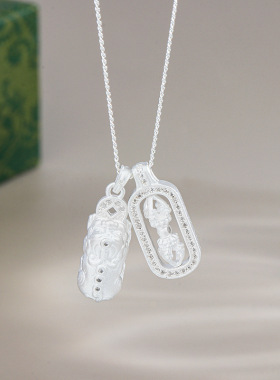 S925纯银韦雪同款金刚杵貔貅