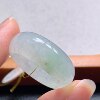 No. 23-24 Burmese natural A-grade jadeite T1139 inner diameter 20.5mm ice floating flower tire ring finger