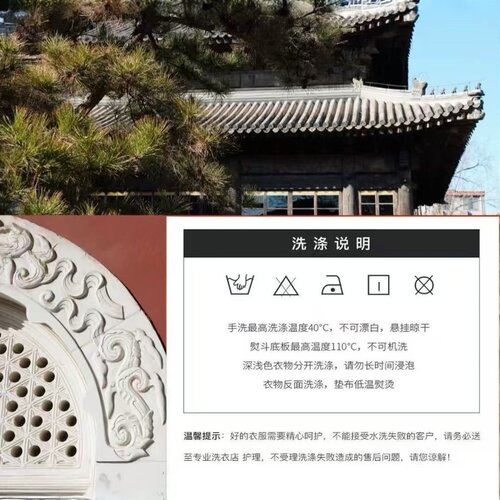 【青岚染春】新中式花萝透气V领气质大气女士小衫（AB055） - 图1
