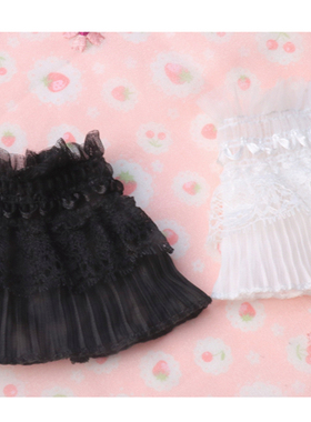 黑白色蕾丝韩版手环