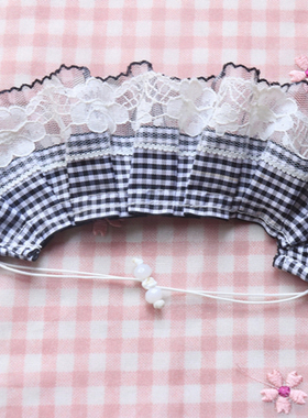 蕾丝双层装饰品日系软妹风手环