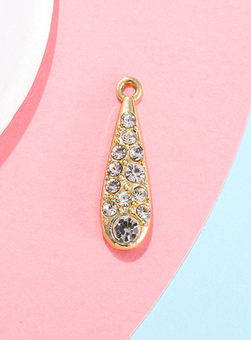 保龄球吊坠挂件配饰镶钻合金饰品配件diy手链耳饰项链包包钥匙扣