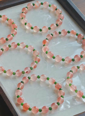 【长安的荔枝】夏日新品透粉新中式手串 3602